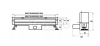 AQUALINE Odpływ liniowy ŚCIENNY ZŁOTY OBROTOWY 360° - 120 cm SR04GL1200